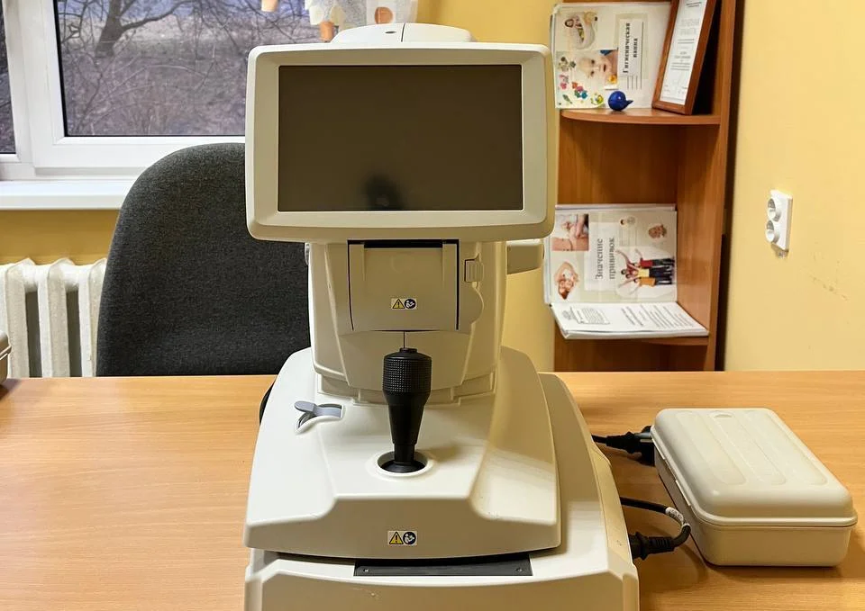 В Неманскую центральную районную больницу поставили новый рефрактометр