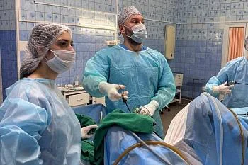 Калининградские врачи успешно удалили кисту диаметром 14 сантиметров у беременной женщины