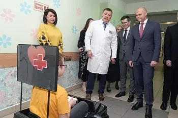 В Детской областной больнице открыли уникальное для региона отделение медицинской реабилитации