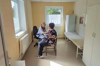 В ФАПе поселка Узловое под Краснознаменском активно проводится выездная диспансеризация населения
