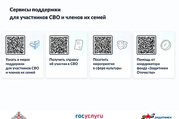 Сервисы поддержки для участников СВО и членов их семей