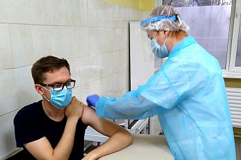 В Калининградской области проводится массовая вакцинация от коронавируса